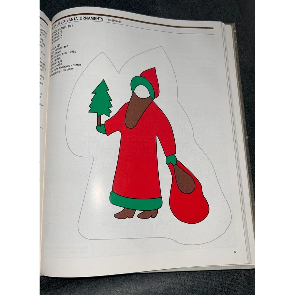 Leisure Arts The Spirit of Christmas Book Six 1992 Hardcover Holiday Crafts Food